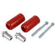 thumbnail image 1 of Deslizadores de Cuadro Anti-choque Rojo Unique Bargains Par 10mm, 1 of 6