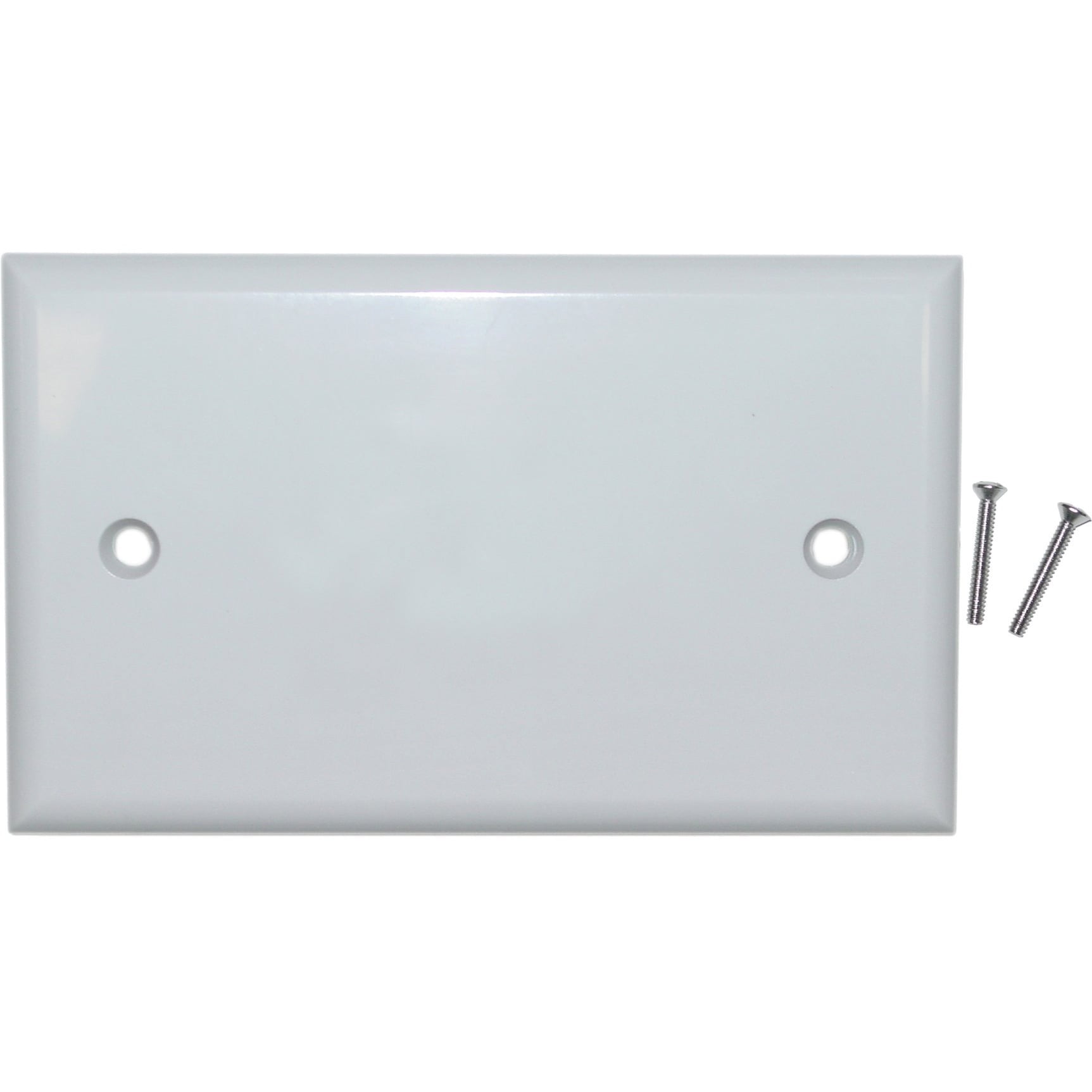 Wall Plate, White, Blank Cover Plate