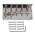 thumbnail image 2 of Llave para tornillos de puente de sillín de cuerdas para reemplazo de bajos eléctricos de 5 cuerdas Plata, 2 of 6