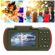 Yajisi WIFI Digital Camera 64MP 4K Video 18X Zoom 3 Inch Flip Screen Anti Shake Retro Autofocus Travel Vlog Camera for Selfie Content Creator Home Use, Green