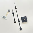 thumbnail image 7 of DIY Wall Clock Movement Mechanism with Long Metal Hands High Torque Replacement Clockwork Insert Kits Repair 10Sets (No.1,22MM Shaft), 7 of 7
