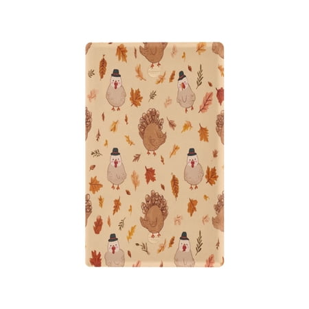 IAUYY Retardant PC Material Toggle Switch Switch Plate Covers Easy DIY Installation with Screws Light Switch Cover Plate Autumn Leaves