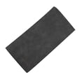 thumbnail image 1 of Cartera plegable ultradelgada larga para hombre, monedero simple, tarjetero de crédito vintage, talonario de cheques, embrague, cuero suave seitruly BB7241-01, 1 of 7