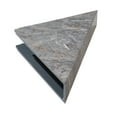 thumbnail image 2 of Palisade Vinyl Waterproof Corner Shower Shelf Spanish Marble, 2 of 7