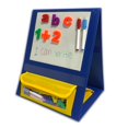 thumbnail image 4 of Godery Magnetic Desktop Tabletop Pocket Chart Stand, Double Sided Small Pocket Chart for Classroom Home (15" X 12.5"), 4 of 10