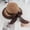 Coffee, variant on Women's Fashion Spring And Summer Woven Grass Products Two-color Patching Wide Brimmed Hat Ribbon Bow Sun Hat Gift for Women