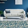 thumbnail image 6 of Riverbay Furniture 51" x 87" Transitional Fabric Rug in Blue, 6 of 6
