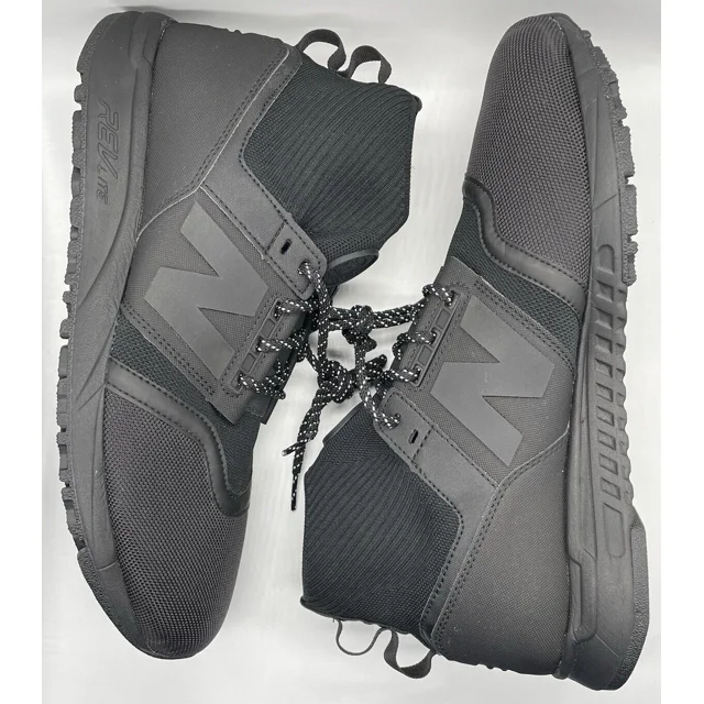 New Balance 247 Mid Triple Black 2017 MRL247OB Size 13 D NWOB RARE Sneakerboot