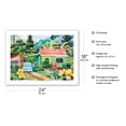 thumbnail image 2 of Kauai Dreams - Tropical Paradise - Hawaii - Hawaiian Islands - From an Original Watercolor Painting by Robin Wethe Altman - Bamboo Fine Art 290gsm Paper Print (Unframed) 18x24in, 2 of 4