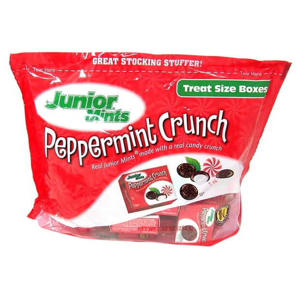 Junior Mints Peppermint Crunch Treat Size Standup Pouch, 7.52 Ounce