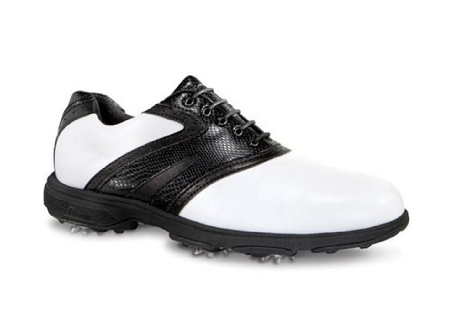 Etonic Men's Lite Tech Golf Shoes (White/Black, 9.5, Medium) LT80-02 ...