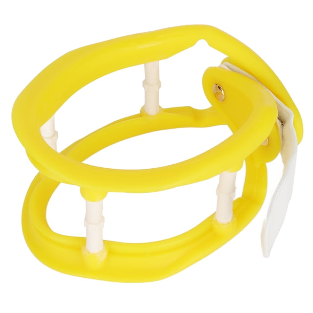 Soporte cervical de silicona ajustable para prevenir la curvatura cervical, camilla de tracción amarilla