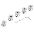 thumbnail image 3 of 10Pzs Polea de Correa Dentada de Aluminio GT2 20 Dientes Diametro 5 mm 6 mm Y Llave para Impresora 3D RepRap Prusa I3, 3 of 5