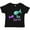 AB-Black, variant on Inktastic Big Fish-ter- Cute fish sisters Girls Toddler T-Shirt