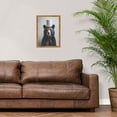thumbnail image 3 of WFSposter Black Bear Bathroom Wall Art Bear Bathroom Decor Funny Bathroom Pictures Wall Decor Bear on Toilet Canvas Print Painting Home Bathroom Signs Decoration Artwork Framed Bear Posters 16X24", 3 of 5