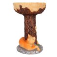 thumbnail image 1 of Estatua De Baño Para Pájaros, Cuenco Para Baño De Pájaros, Resina Decorativa Estable Para Patio Y Balcón, 1 of 7
