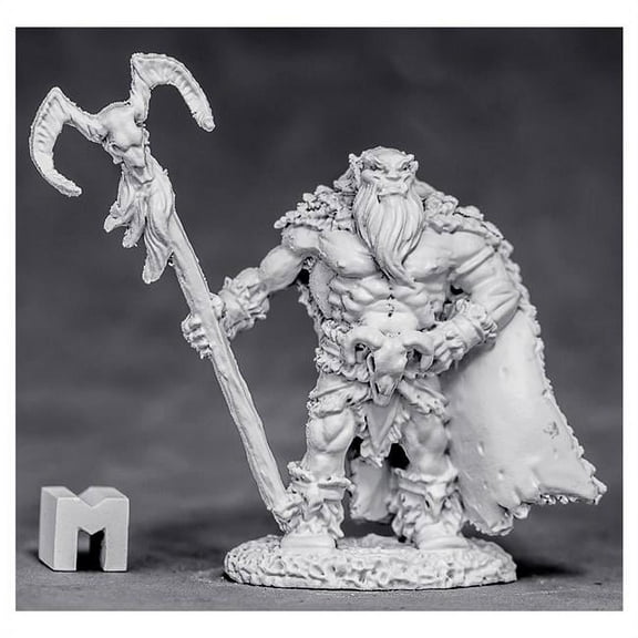 Reaper Miniatures Gon'Tarr, Orc Shaman #03879 Unpainted Metal Mini Figure