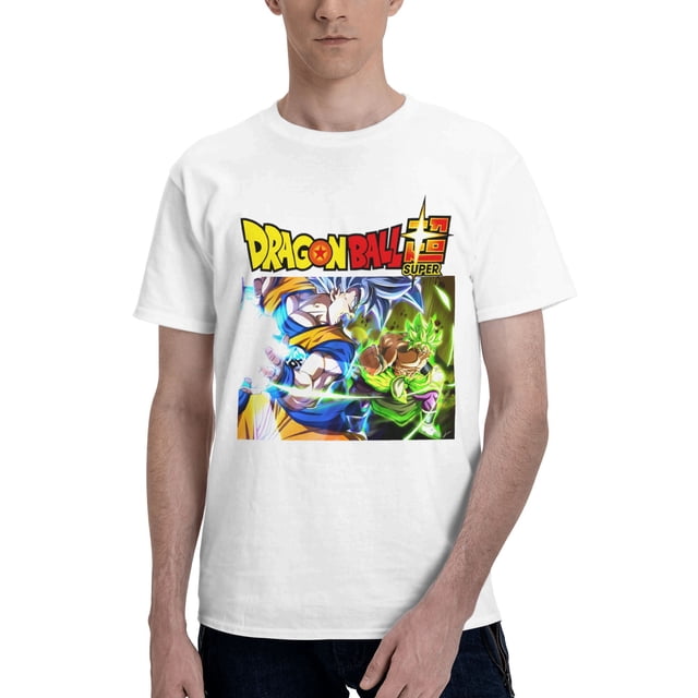 Camiseta de Manga Corta para Hombres DBZ