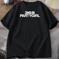 thumbnail image 2 of Charli XCX 365 Party Girl Brat camiseta mujeres hombres camiseta Y2K culto clásico Vintage camiseta pantalón corto Casual manga cuello redondo ropa de calle, 2 of 5