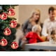 thumbnail image 4 of Bolas De Navidad Adornos Bolas Colgantes De Plástico Inastillables Para Decoraciones De Árboles De Navidad 6 Uds Advancent HA044211-02, 4 of 6