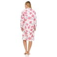 thumbnail image 3 of Lati Fashion Women Long Sleeve Flannel Soft Nightgown & Sleepshirts, Regular and Plus Size, 3 of 4