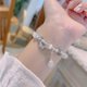 thumbnail image 4 of Pulsera de cuentas de perlas | Colgante Fuzi Amuleto de la Suerte de Estilo Femenino | Material plástico único | Cierre seguro | Joyería de moda elegante | 1 Pieza | Idea de regalo, 4 of 4