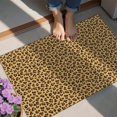thumbnail image 4 of Yellow and Brown Of Cheetah Print Door Rugs,Washable Non Slip Door Mats Indoor,Decorative Door Mats,Entry Mat Indoor for Entrance,Bedroom,Kitchen,Bathroom,20"x32", 4 of 6
