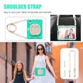thumbnail image 4 of For iPad Mini 7th/6th Generation 8.3 inch 2024/2021 Case, 360 Rotatable Handle Stand, Shoulder Strap, Drop-Proof Design, Mint Green, 4 of 7