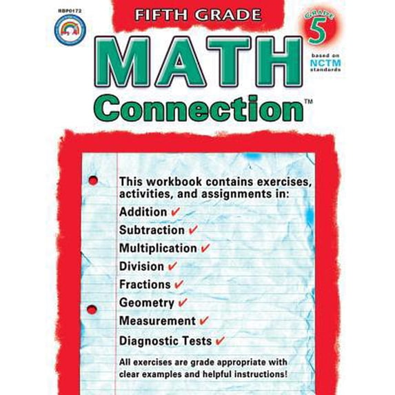 Pre-Owned Math Connection™, Grade 5 (Connections™ Series) (Paperback) 1932210172 9781932210170