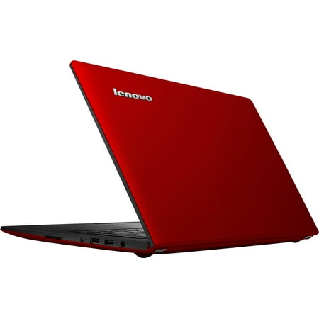 Lenovo 100S 11.6" Notebook PC - Atomâ ¢ Z3735F 1.33GHz 32GB 2GB Webcam Win 10 Home - Red (Refurbished)