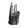 thumbnail image 3 of U.S. Polo Assn. Unisex Kid's 18" Clear Backpack, Black, 3 of 5