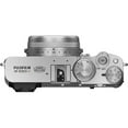 thumbnail image 4 of FUJIFILM X100VI Digital Camera (Silver) (16821822) + 64GB Card + Card Reader + NP-W126 Battery + Charger + Corel Photo Software + Case + Flex Tripod + Memory Card Wallet + Cleaning Kit + Cap Keeper, 4 of 8