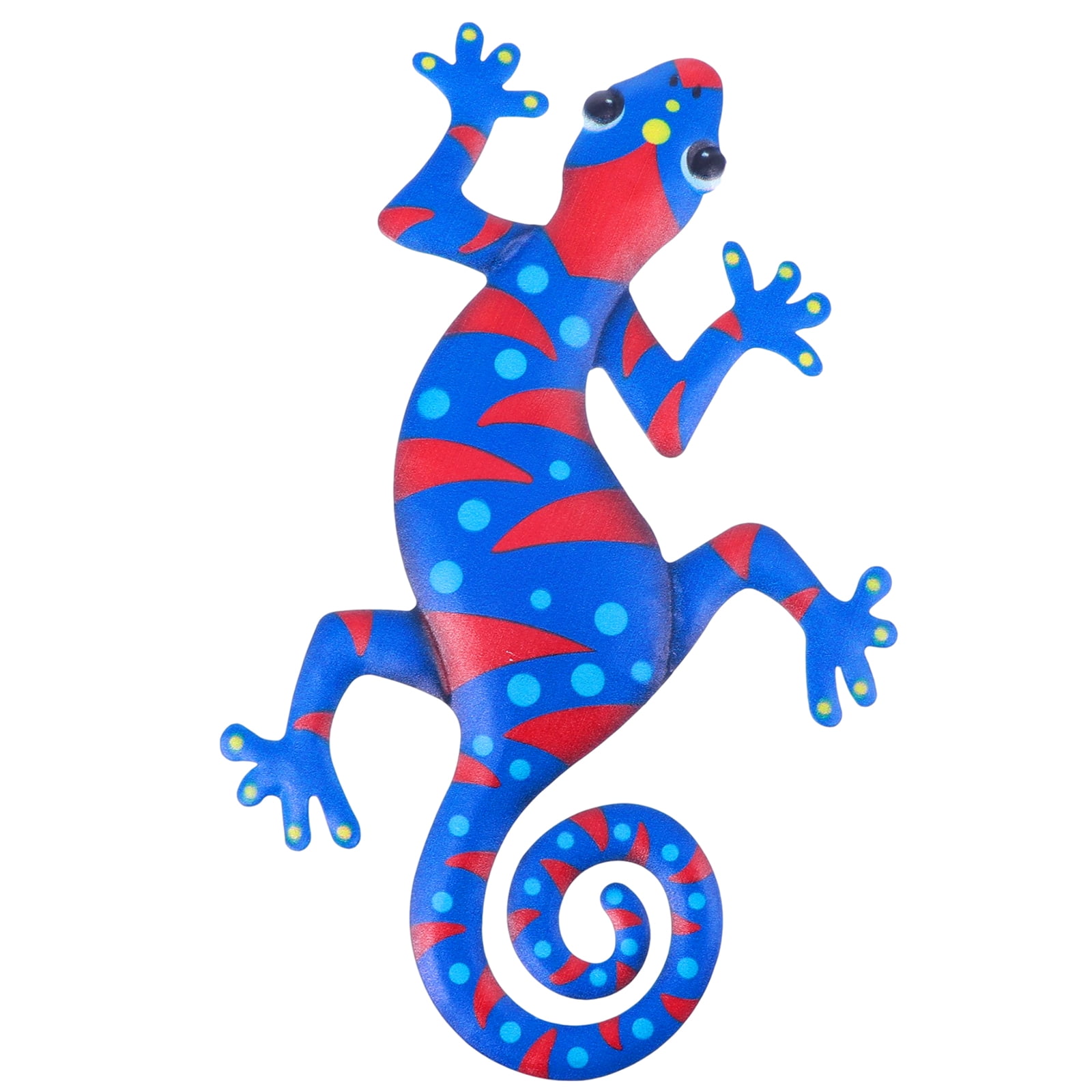 Homemaxs Home Decor Iron Gecko Hanging Wall Art Ornament Decorative