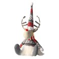 thumbnail image 1 of Likrtyny Muñeco Sentado Ciervo Divertidos Ciervo Alce Peluche Decoraciones Navideñas para El (gris), 1 of 6