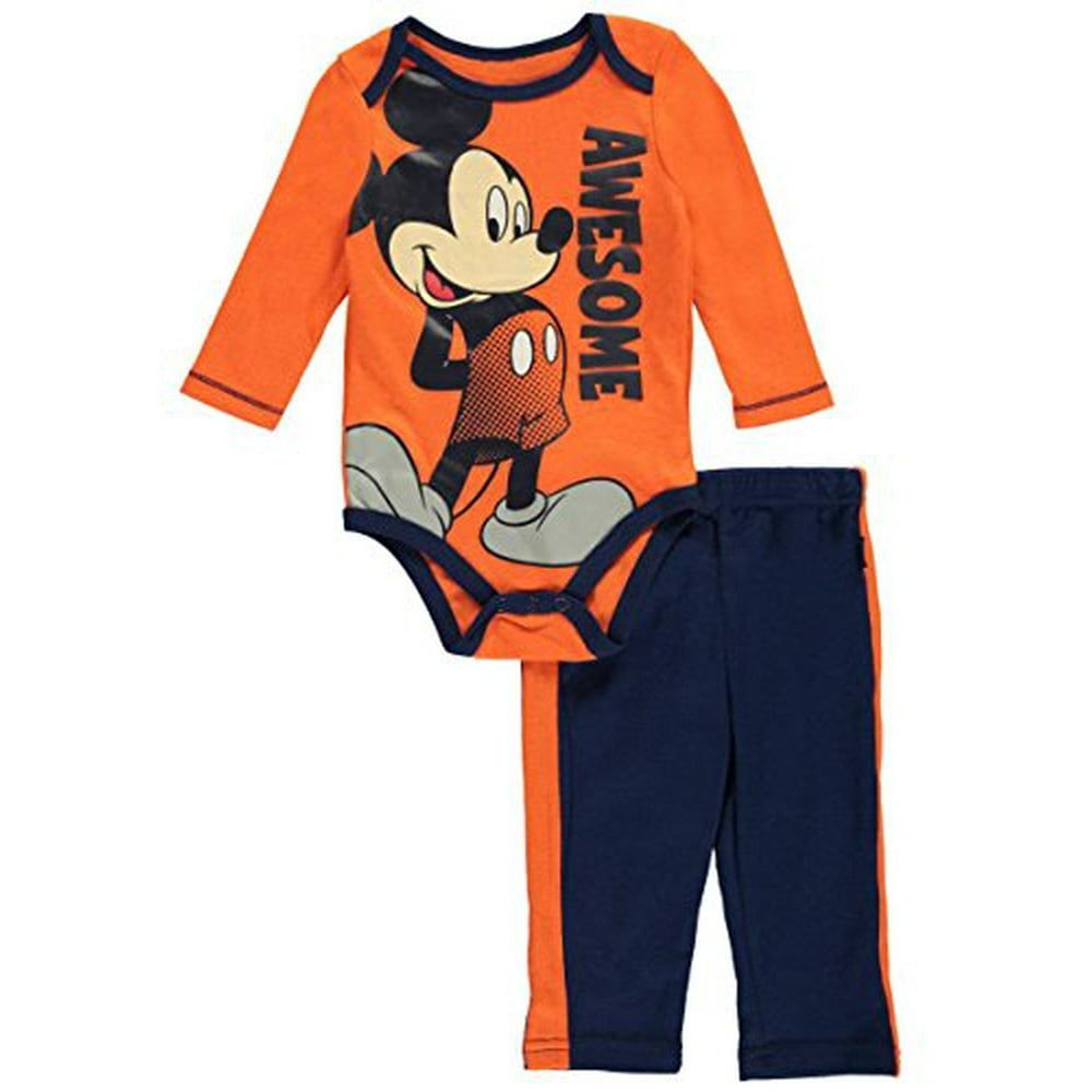Disney Mickey Mouse Baby Boys' "Awesome Mickey" 2Piece Outfit