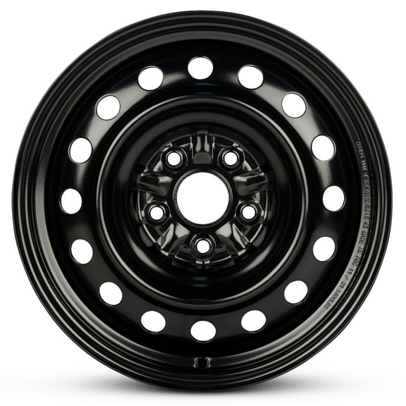 For 2010-2013 Suzuki Kizashi 16 Inch Painted Black Rim - OE Direct Replacement - Road Ready Car Wheel