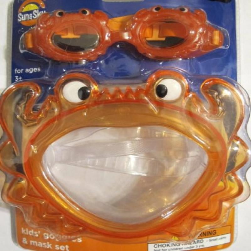 Sun & Sky Kid's Goggles & Mask by