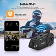 thumbnail image 5 of FreedConn Motorcycle Helmet Headset with Camera R1plus, 5 of 5