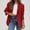 *Red, variant on ClodeEU Womens Lapel Blazer, Long Sleeve Open Front Blazer,Work Office Suit Jackets with Button Pink,Womens Plus S