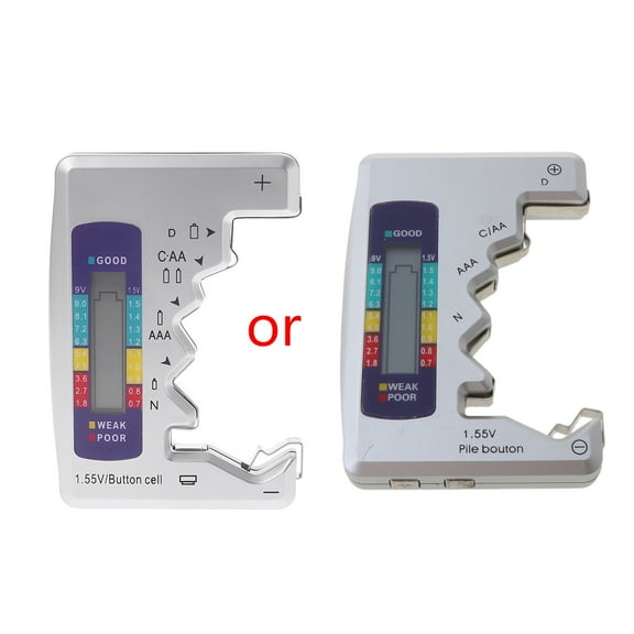 Digital Battery Capacity TesterChecker Tester For C/D/N/AA/AAA/9V 6F22 Indicator