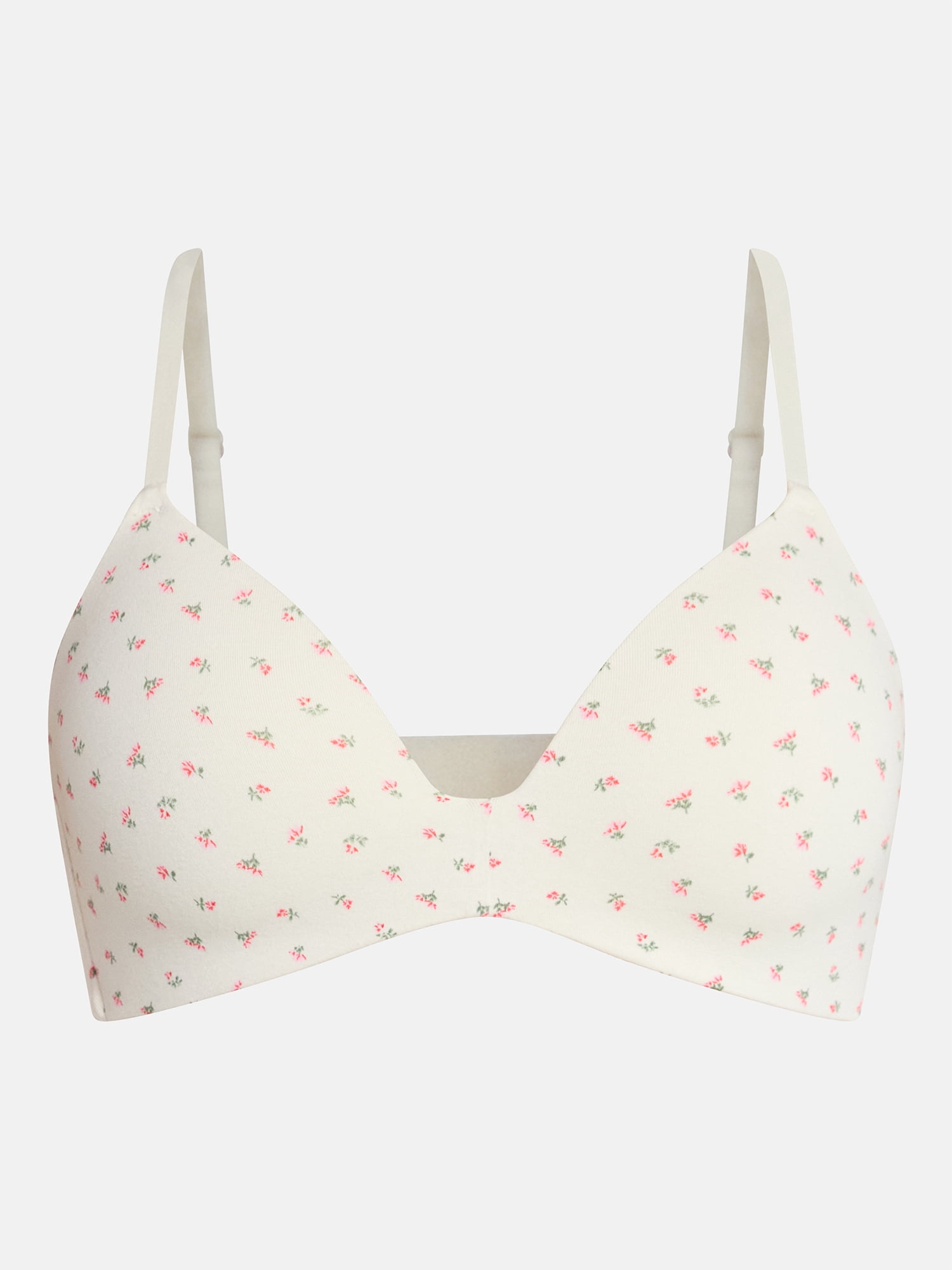 No Boundaries Cotton Wirefree Bra, Women's 32A-44DDD