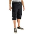 thumbnail image 1 of North 15 Mens Cotton Fashion Multi Pocket Belted Cargo Short-13015-Nv-48, 1 of 1