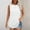 White, variant on ITSAME Tank Tops for Womens, Loose Fit Crew Neck Curved Hem Summer Flowy Cami Shirts Black L