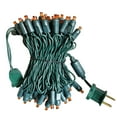 thumbnail image 4 of Outdoor Christmas Lights, 24Ft 70 Count Orange Mini 5MM LED String Lights on Green Wire, 4 of 5