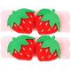 thumbnail image 1 of 2 Pcs Headbands Women Athletic Makeup Headwrap Strawberry Makeup Headband Shower Headbands Cosmetic Headband, 1 of 4