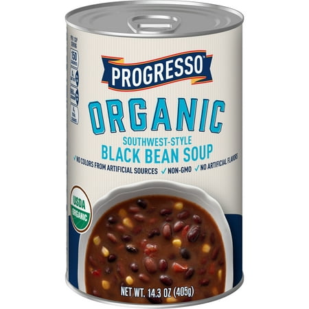 Progresso Organic Southwest-Style Black Bean Soup, 14.3 (The Best Black Bean Soup)