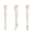 thumbnail image 2 of Levmjia Compression Socks For Women Clearance Comfort Fit Spring Autumn Solid Color Warm Lace Lengthened Over-the-knee Socks Stockings, 2 of 2