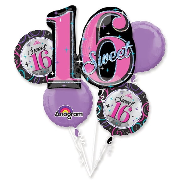 Mayflower Products Sweet 16 Balloon Bouquet (1)