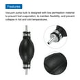 thumbnail image 4 of Uxcell Fuel Transfer Pump, 1/4 Inch Rubber Fuel Transfer Vacuum Fuel Line Hand Primer Gasoline Petrol Pump Pack of 2, 4 of 5