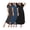 Dark Grey/Blue/Black, variant on Ekouaer 3 Pack Long Nightgowns for Women Plus Size Moo Moos Short Sleeve House Dress Button Night Gown Soft Sleepwear